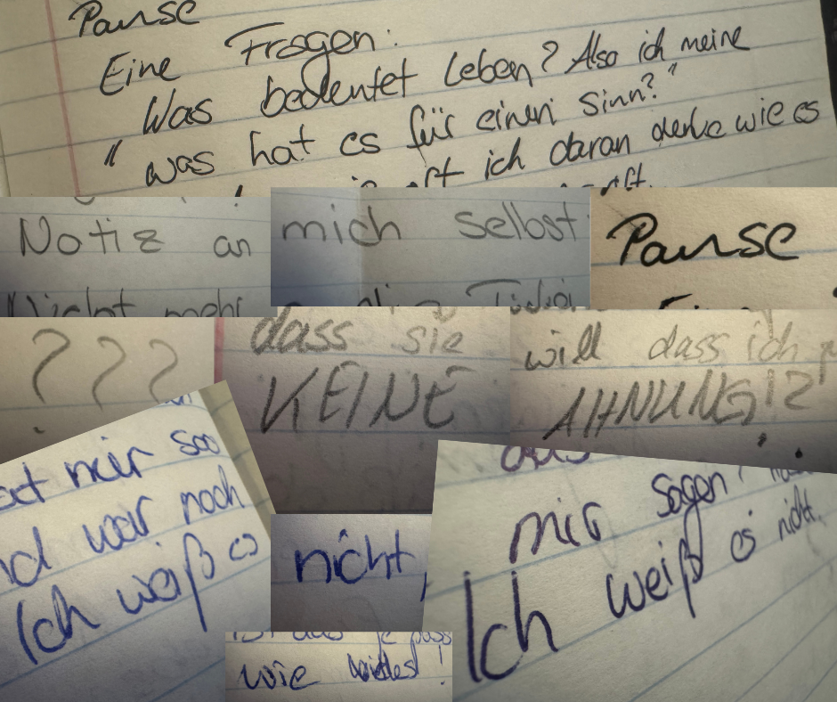 Tagebuch Impressionen